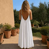 Sommerfeld | Elegantes Sommerkleid mit Rückenausschnitt