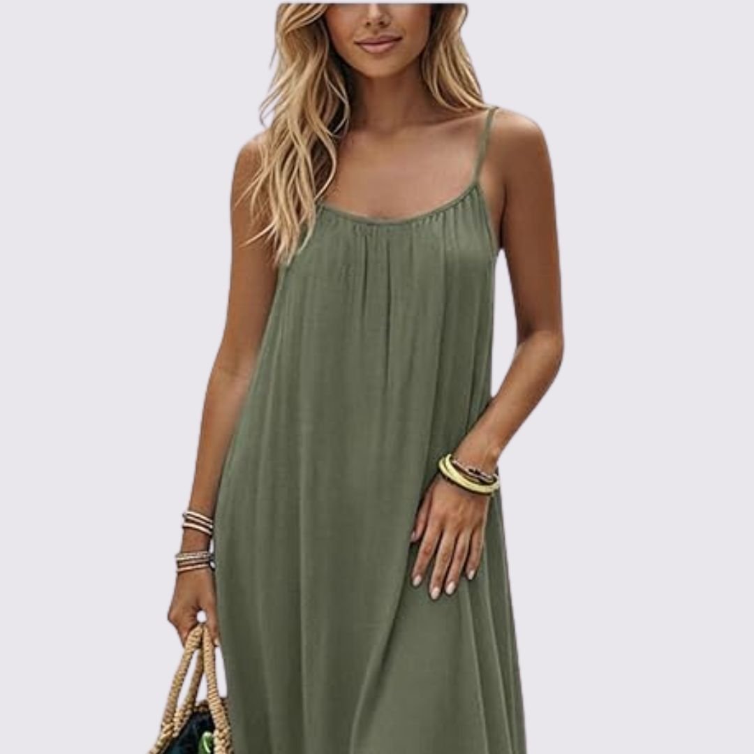 Sommerfeld | Elegantes Sommerkleid mit Rückenausschnitt