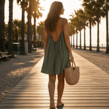 Sommerfeld | Elegantes Sommerkleid mit Rückenausschnitt