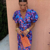 Sommerfeld | Abendkleid mit Taillendrapierung und hohem Schlitz