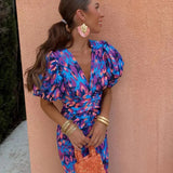 Sommerfeld | Abendkleid mit Taillendrapierung und hohem Schlitz