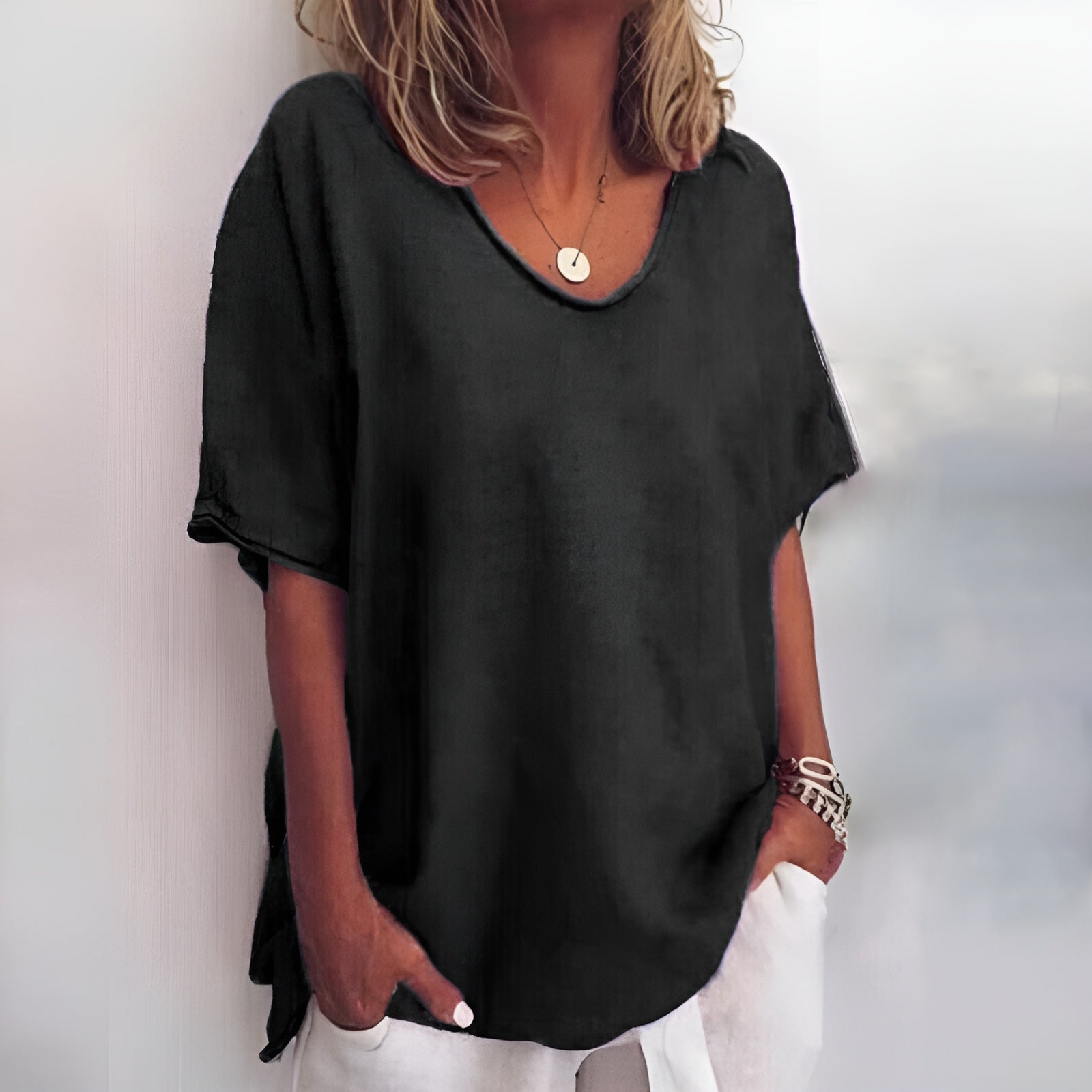 Sommerfeld | Lockeres Komfort-T-Shirt für Damen (1 Kaufen, 1 GRATIS dazu)