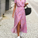 Jorlyn™ - Elegantes Kleid mit V-Ausschnitt und figurbetonter Passform