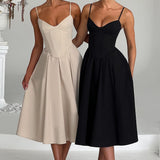 Sommerfeld | Elegantes Midi Kleid im Corset Stil