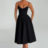 Sommerfeld | Elegantes Midi Kleid im Corset Stil