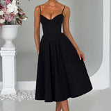 Sommerfeld | Elegantes Midi Kleid im Corset Stil