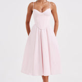 Sommerfeld | Elegantes Midi Kleid im Corset Stil