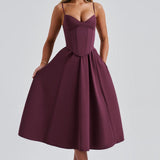 Sommerfeld | Elegantes Midi Kleid im Corset Stil