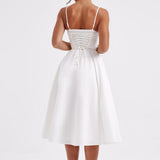 Sommerfeld | Elegantes Midi Kleid im Corset Stil
