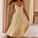 Sommerfeld | Elegantes Midi Kleid im Corset Stil