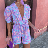 Sommerfeld | Eleganter Jumpsuit mit abstraktem Print