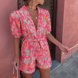 Sommerfeld | Eleganter Jumpsuit mit abstraktem Print