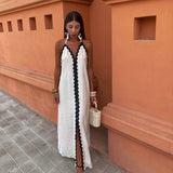 Sommerfeld | Elegantes Maxikleid mit offenem Rücken