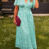 Erika™ - Stilvolles & Bequemes Blumenkleid
