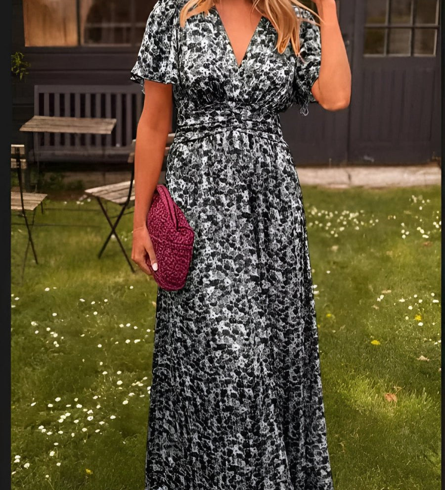 Erika™ - Stilvolles & Bequemes Blumenkleid