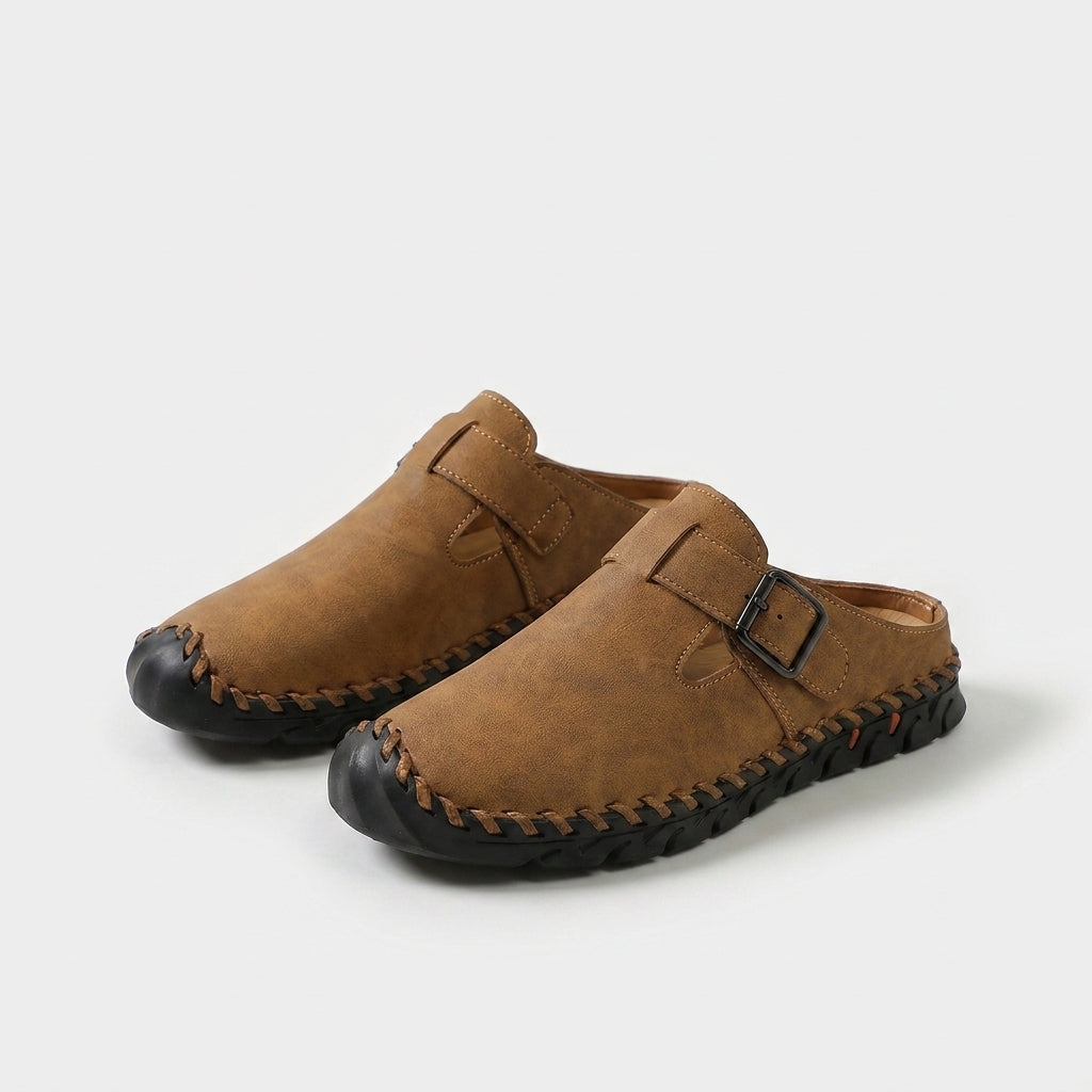 Marly - Komfort-Pantolette mit Schnalle