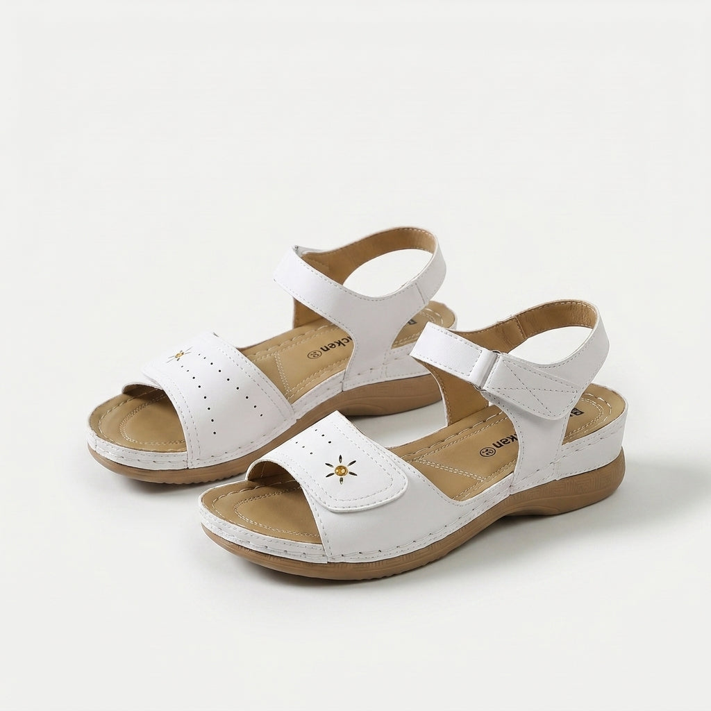 Liana - Leichte Sommer-Sandale mit Klettverschluss