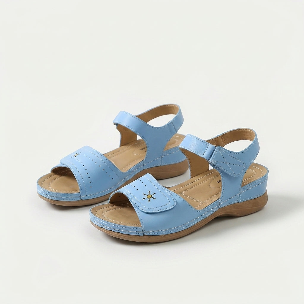 Liana - Leichte Sommer-Sandale mit Klettverschluss