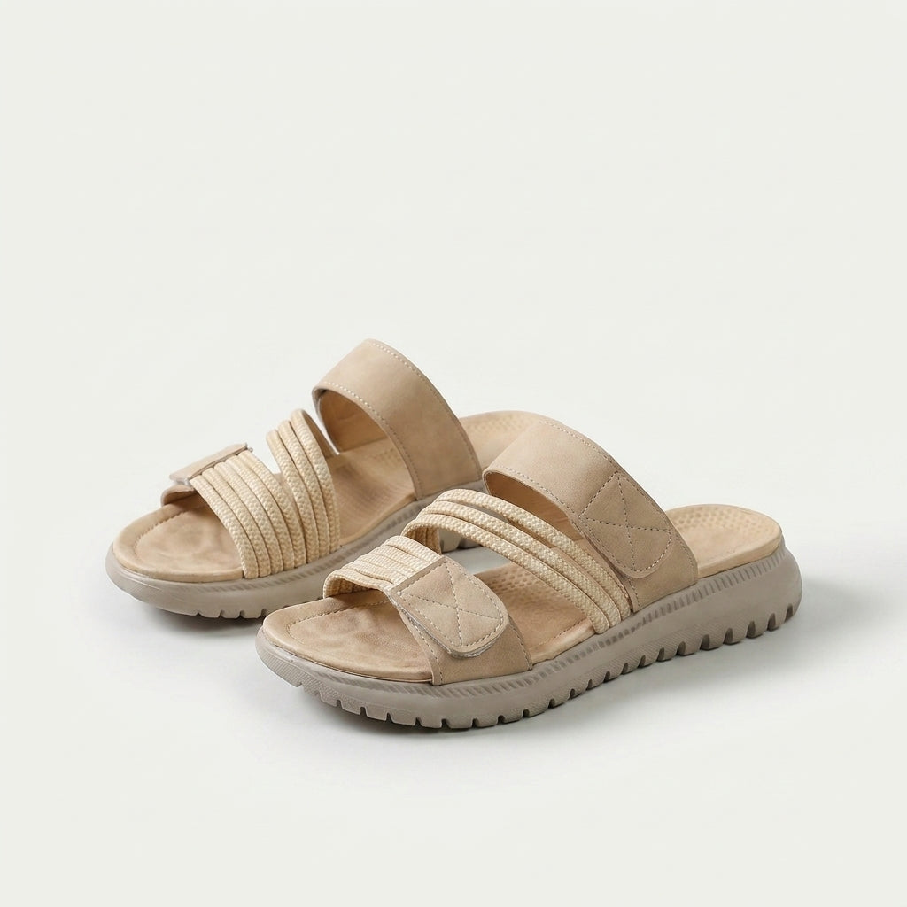 Cleo - Sportliche Komfort-Sandale mit Plateausohle
