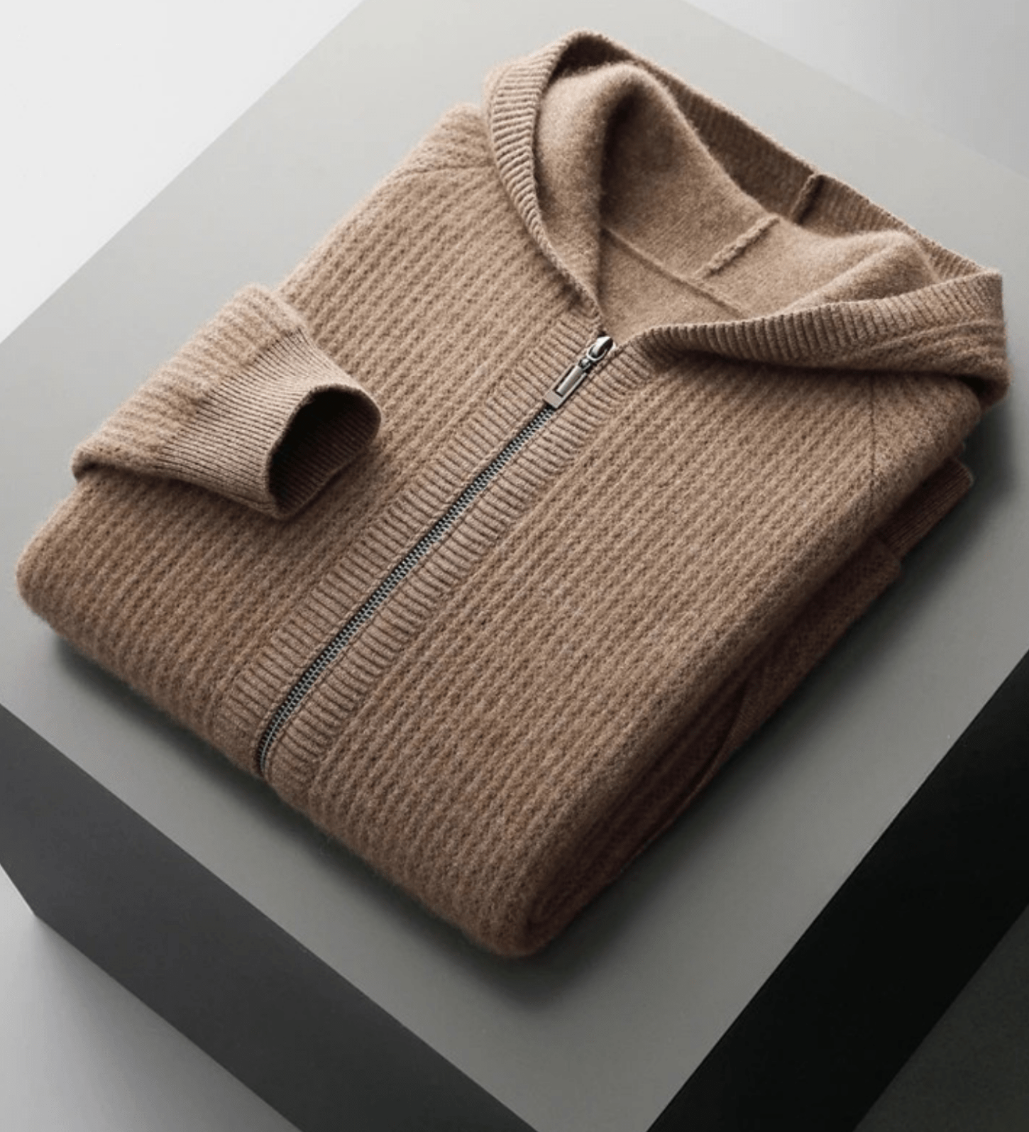 Sommerfeld | Merino Zip-Hoodie aus extra feiner Merinowolle