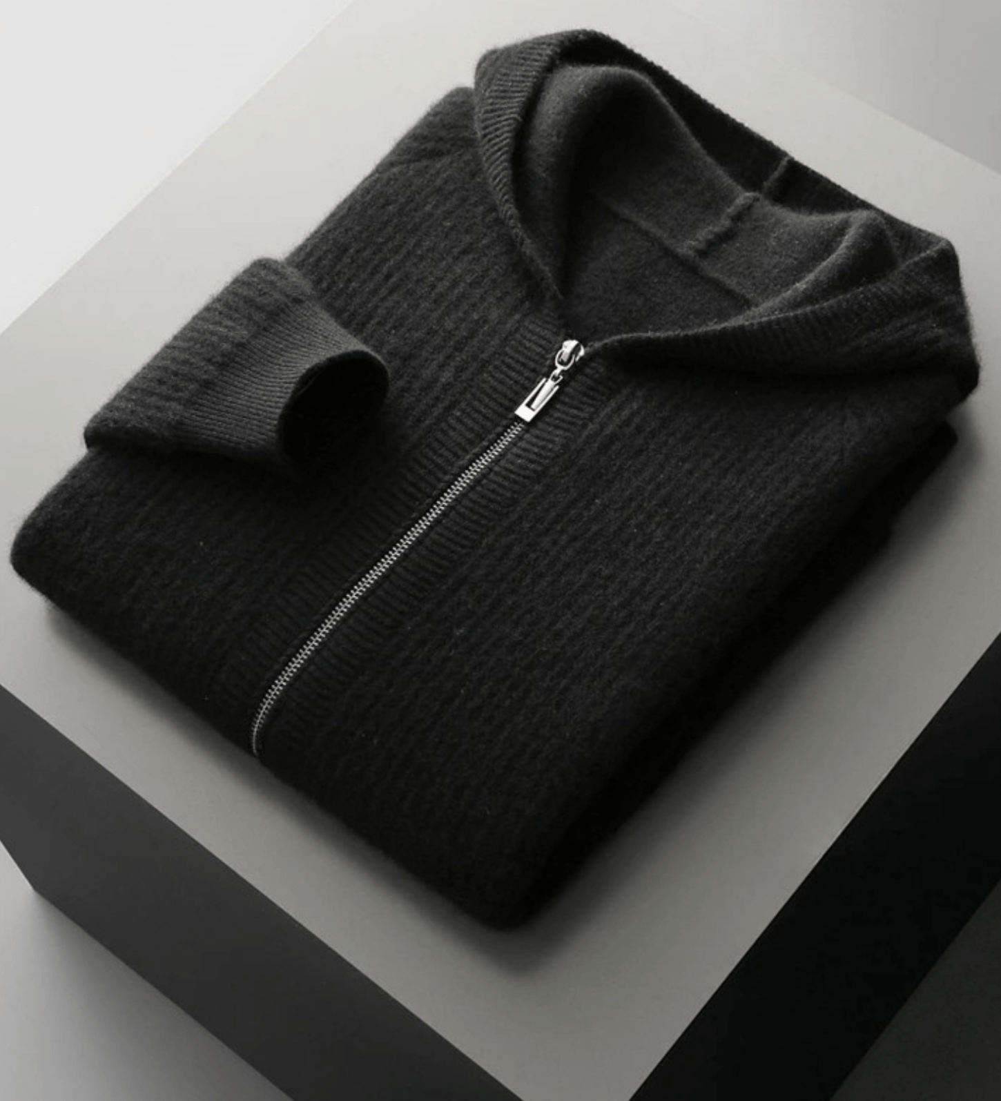 Sommerfeld | Merino Zip-Hoodie aus extra feiner Merinowolle
