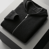 Sommerfeld | Merino Zip-Hoodie aus extra feiner Merinowolle