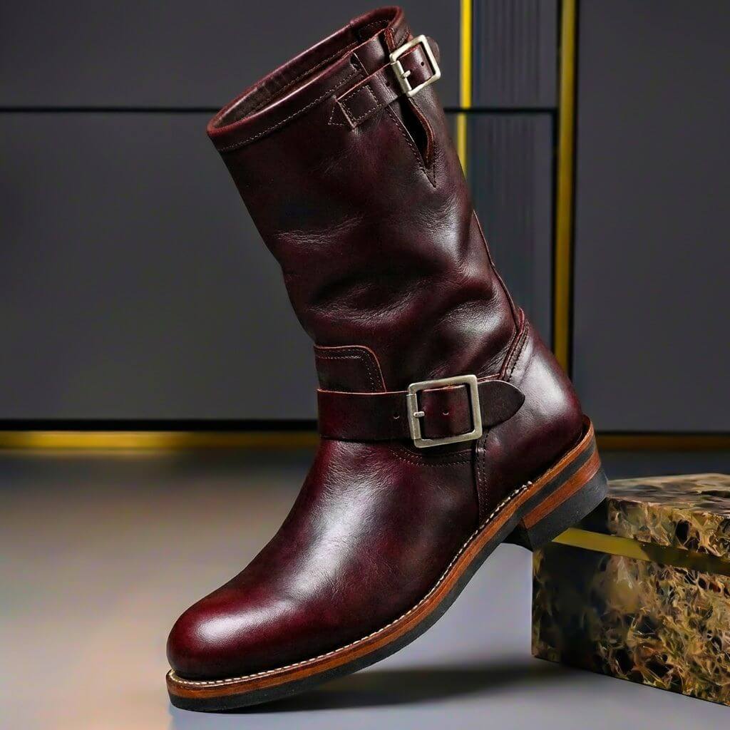 Sommerfeld | Vintage-Lederstiefel für Herren