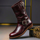 Sommerfeld | Vintage-Lederstiefel für Herren