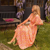 Erika™ - Stilvolles & Bequemes Blumenkleid