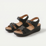 Sandy - Bequeme Orthopädische Sandalen mit Keilabsatz