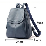 Eda | Anti-Diebstahl-Rucksack aus Leder