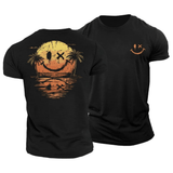Sommerfeld | Smiley Beach T-Shirt (1 Kaufen, 1 GRATIS dazu)