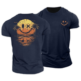 Sommerfeld | Smiley Beach T-Shirt (1 Kaufen, 1 GRATIS dazu)