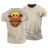Sommerfeld | Smiley Beach T-Shirt (1 Kaufen, 1 GRATIS dazu)