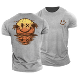 Sommerfeld | Smiley Beach T-Shirt (1 Kaufen, 1 GRATIS dazu)