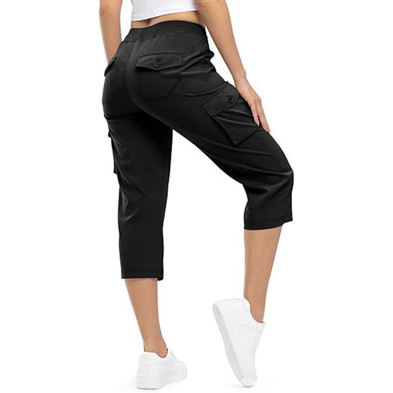Sommerfeld | Leichte Cargo-Caprihosen für Damen (1 Kaufen, 1 GRATIS dazu)