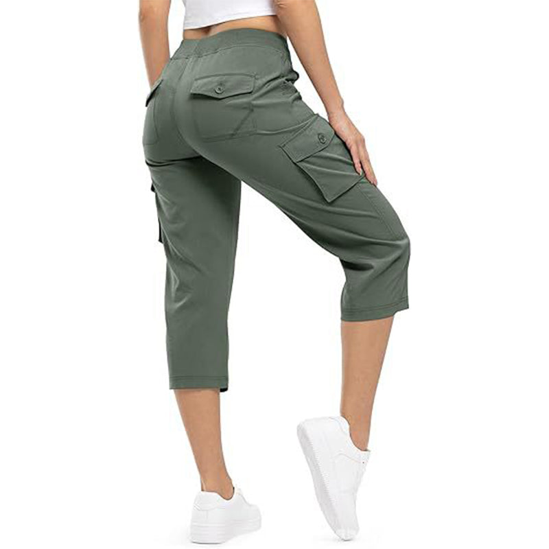 Sommerfeld | Leichte Cargo-Caprihosen für Damen (1 Kaufen, 1 GRATIS dazu)