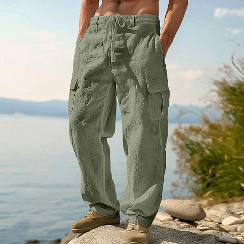 Sommerfeld | Leichte Cargo-Hose aus Baumwolle (1 kaufen, 1 GRATIS dazu)