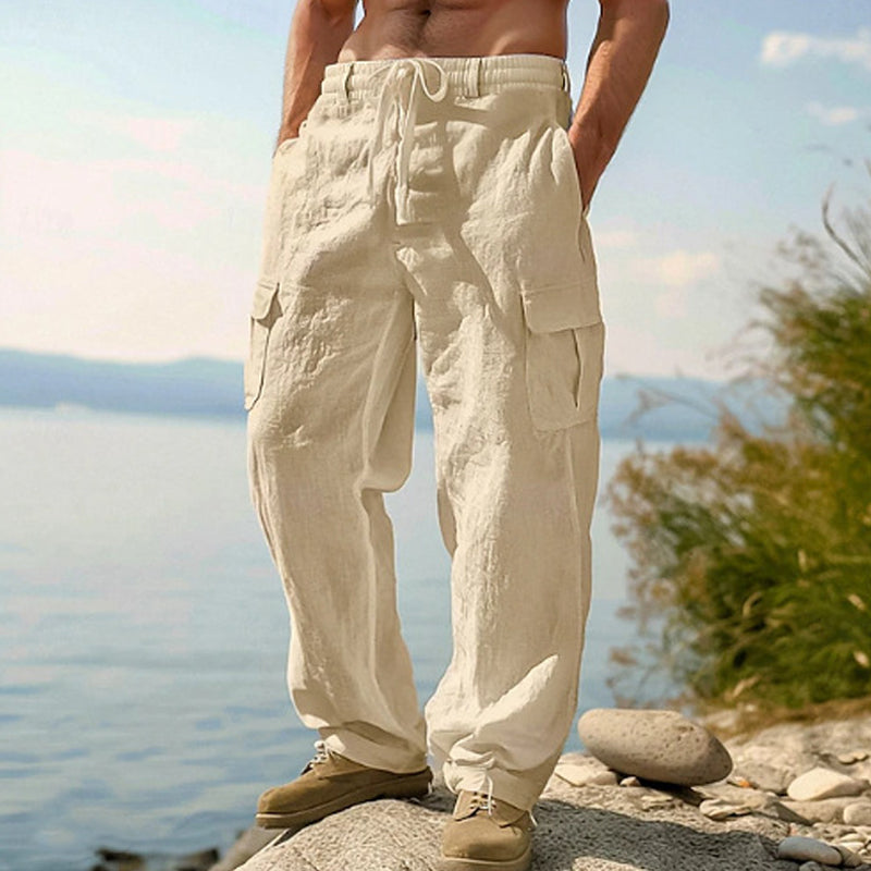 Sommerfeld | Leichte Cargo-Hose aus Baumwolle (1 kaufen, 1 GRATIS dazu)