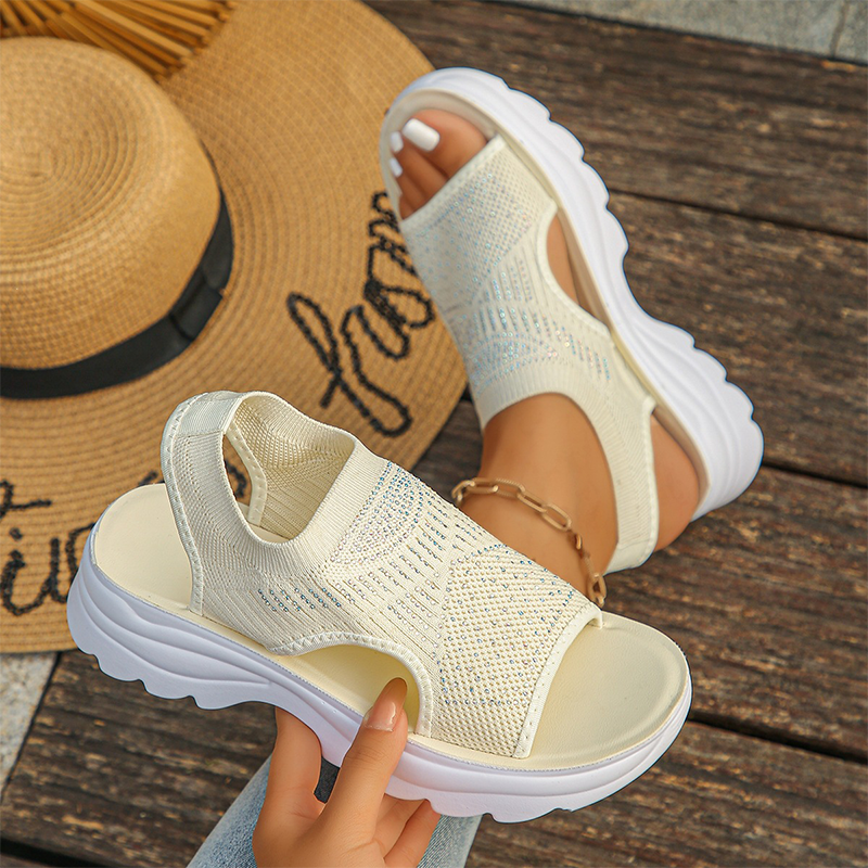 Sommerfeld | Atmungsaktive Mesh-Sandalen für Damen