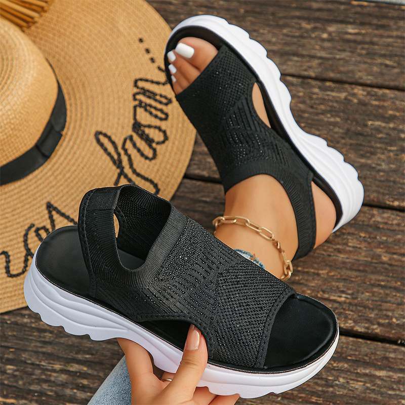 Sommerfeld | Atmungsaktive Mesh-Sandalen für Damen