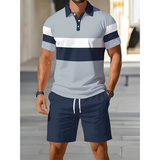 Sommerfeld | Sommer-Set mit Poloshirt und Shorts für Herren