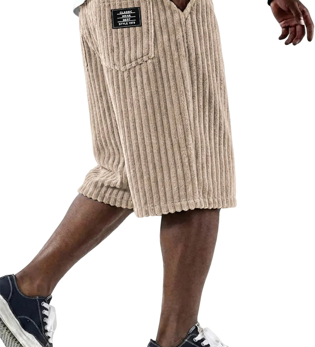 Sommerfeld | Cord-Shorts mit Stickdetail (1 Kaufen, 1 GRATIS dazu)