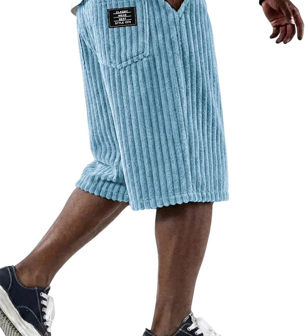Sommerfeld | Cord-Shorts mit Stickdetail (1 Kaufen, 1 GRATIS dazu)