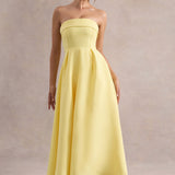 Sommerfeld | Stilvolles Midi-Kleid mit Schulterfreiem Ausschnitt