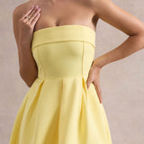 Sommerfeld | Stilvolles Midi-Kleid mit Schulterfreiem Ausschnitt