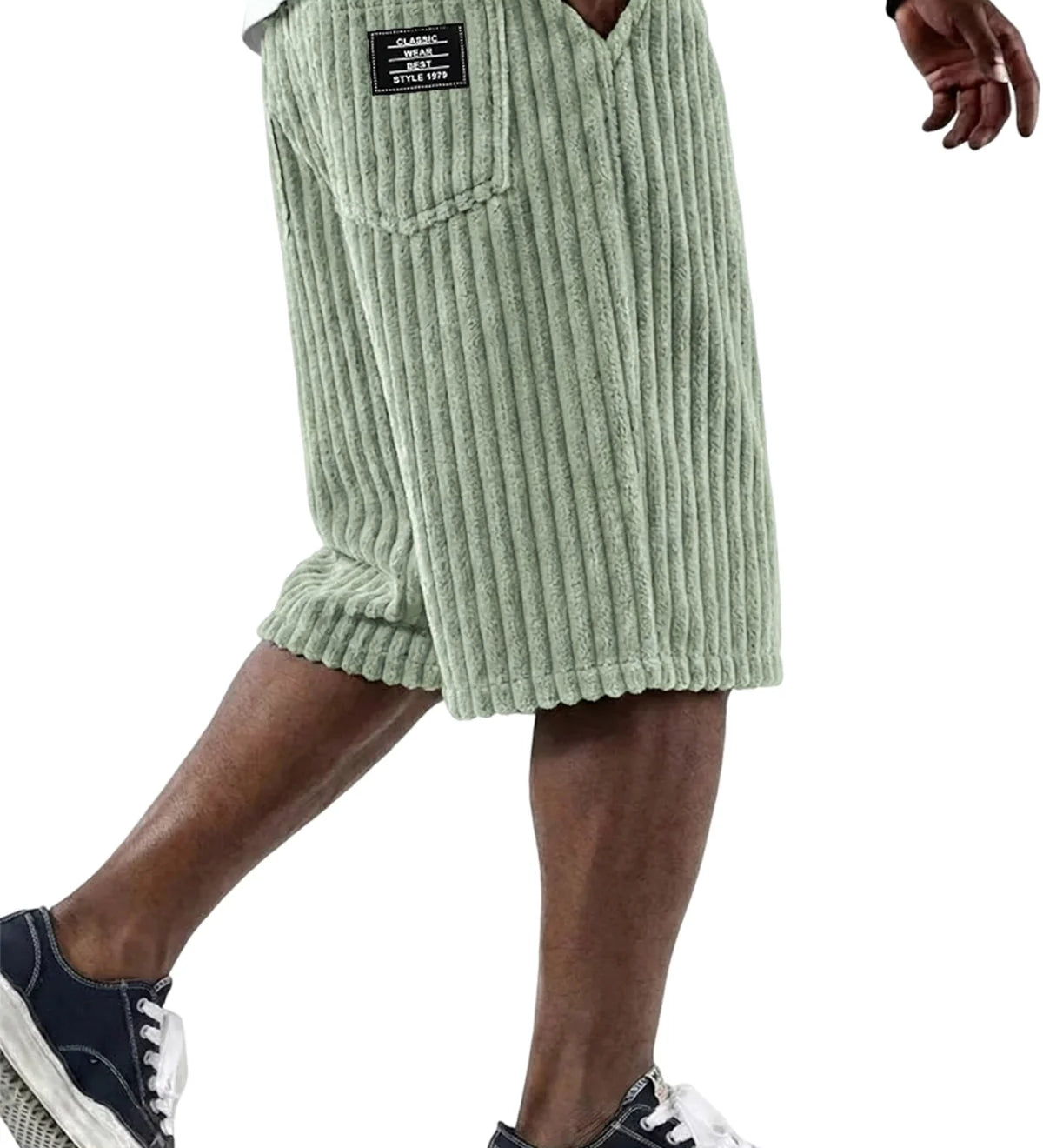 Sommerfeld | Cord-Shorts mit Stickdetail (1 Kaufen, 1 GRATIS dazu)