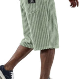 Sommerfeld | Cord-Shorts mit Stickdetail (1 Kaufen, 1 GRATIS dazu)